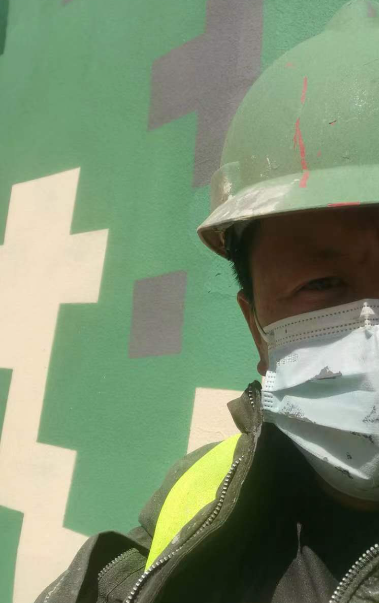 忠县迷彩漆未完全固化；